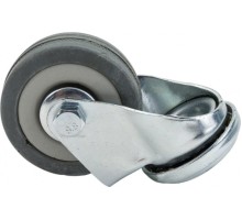 Колесная опора аппаратная TOR SChg 93 75 мм (под болт, поворотн., подш. скольж.) 1003256