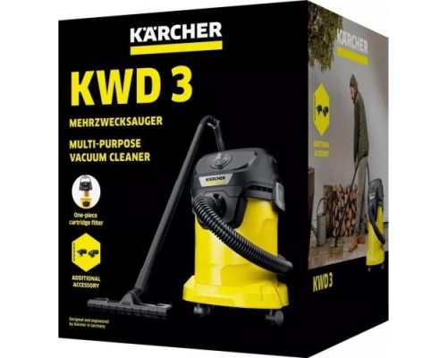 Пылесос сетевой KARCHER KWD 3 V-17/4/20 Suc. Brush Kit (BYY) (1.628-443.0) [1.628-443.0]