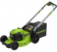 Газонокосилка аккумуляторная GREENWORKS GD40LM48SPК4 40V, самоходная 2517407UB