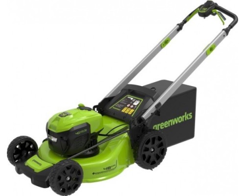 Газонокосилка аккумуляторная GREENWORKS GD40LM48SPК4 самоходная [2517407UB]