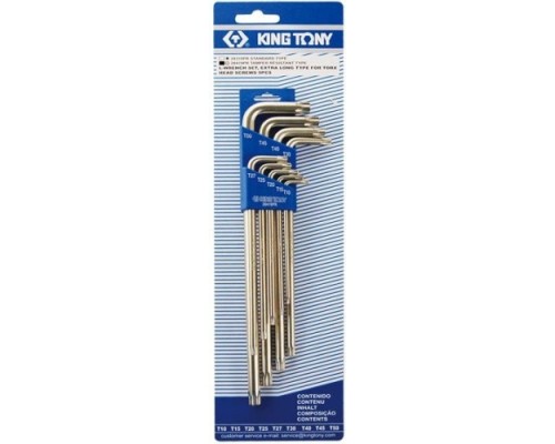 Набор ключей TORX KING TONY 20419PR