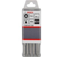 Бита для заворачивания BOSCH PH2 49MM ECO 60шт [2608521240]