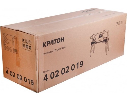 Станок плиткорезный КРАТОН TC-1200/1200 [4 02 02 019]