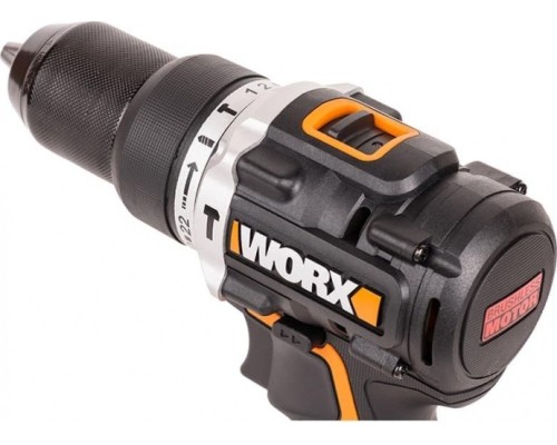 Дрель-шуруповерт аккумуляторная WORX WX352 ударная, бесщеточная