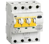 Автоматический выключатель дифференциального тока IEK АВДТ-34 4п (3p+n) c 32А MAD22-6-032-C-30