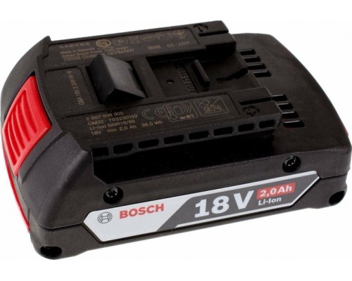 Аккумулятор BOSCH 18,0V 2,0 Ah Li-Ion [2607336906]