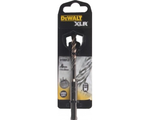 Бур SDS-plus DeWALT 6 x 50 / 110 мм XLR DT8912-QZ [DT8912-QZ]