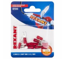 Наконечник REXANT 06-0402-A вилочный изолированный 3.2 мм 0.5-1.5 мм² (НВи 1.5