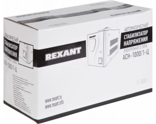 Стабилизатор напряжения однофазный REXANT AСН-1000/1-Ц [11-5001]