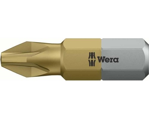 Бита для заворачивания WERA 855/1 TiN PZ3, 25 мм WE-480223 [WE-480223]