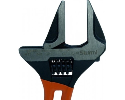 Ключ разводной STURM 1045-28-155 c короткой ручкой 155мм, зев 41мм, crv Ключ разводной STURM 1045-28-155 c короткой ручкой 155мм, зев 41мм, crv