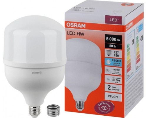 Лампа светодиодная OSRAM LED HW 50w/865 230v e27/e40 [4058075576872]