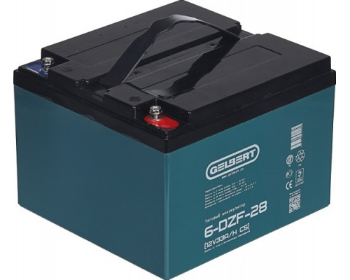 Аккумулятор GELBERT 6-DZF-28 тяговый 12V 33A/H C5