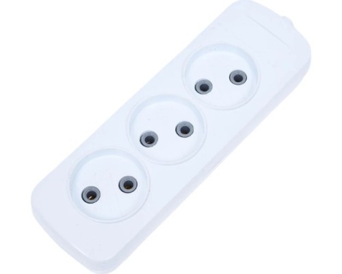 Розетка KRAMER 11-8711 3 гнезда б/з PROconnect «Эконом» Розетка KRAMER 11-8711 3 гнезда б/з PROconnect «Эконом»