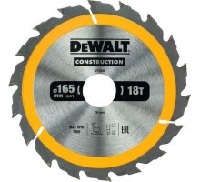 Пильный диск универсальный DeWALT 165х18тх30 мм Construction DT1936-QZ [DT1936-QZ]