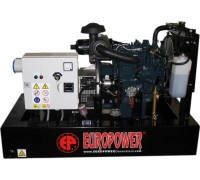 Электростанция дизельная EUROPOWER EP 73 DE однофазная 951010601