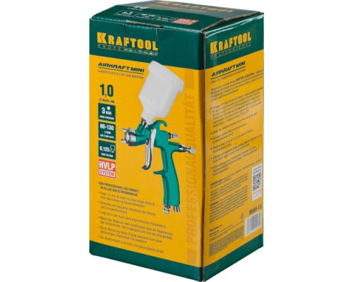 Краскопульт пневматический KRAFTOOL 06565-1.0 mini купить с доставкой и официальной гарантией