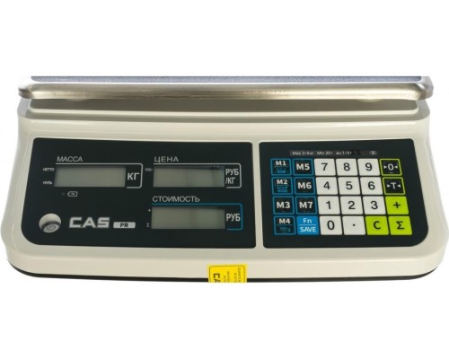 Весы торговые СКЕЙЛ CAS PR-C-06 [УП-00007277]