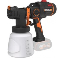 Краскопульт аккумуляторный Worx WX020.9 без АКБ и ЗУ бесщеточный WX020.9