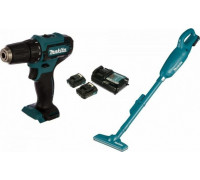 Набор аккумуляторного инструмента MAKITA CLX226X1 (df333dz, cl106fdz, 2xbl1016, dc10wd)