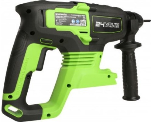 Перфоратор аккумуляторный GREENWORKS GD24SDS2K4 бесщеточный [3803007UB]