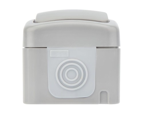 Выключатель Kranz KR-78-0835 одноклавишный Mini OG IP54, о/у, серый Выключатель Kranz KR-78-0835 одноклавишный Mini OG IP54, о/у, серый