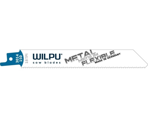 Полотна для сабельных пил WILPU 3014/150 bi нерж.ст. от 1,5 до 2,5мм 5шт/уп [1441500005]