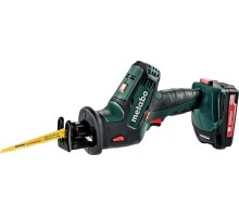 Пила сабельная аккумуляторная METABO SSE 18 LTX  Compact 2х2,0 Ач [602266500]