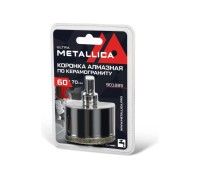 Алмазная коронка для мокрого сверления METALLICA Ultra 60х70 мм #46 по керамограниту, плитке 901885