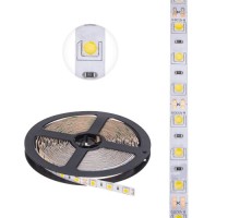 Лента светодиодная LAMPER  141-2025 12B, SMD5050, 14,4Bт/м, 60LED/м, 2700К, 10мм/5м дл