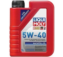 Масло доливочное LIQUI MOLY SAE  5W40 Nachfull Oil 1 л 8027 синтетическое [8027/1305]