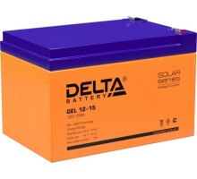 Аккумулятор Delta GEL 12-15 (AGM+GEL)