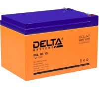 Аккумулятор Delta GEL 12-15 (AGM+GEL)