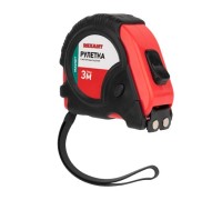Рулетка REXANT 12-9012 Профи прорезиненный корпус, магнитная, 3мх16мм