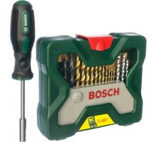 Набор сверл универсальный BOSCH Titanium X-Line-40 Set + ручная отвертка 2607017334
