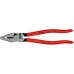 Плоскогубцы силовые KNIPEX 0201225SB 225 мм [KN-0201225SB]