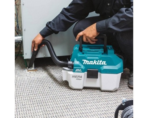 Строительный пылесос MAKITA DVC 750 LZ с бесщеточным двигателем без АКБ и ЗУ [DVC750LZ]