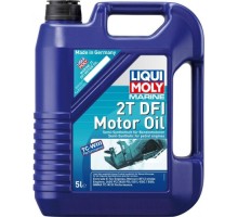 Масло для 2-тактных лодочных моторов LIQUI MOLY Marine 2T DFI Motor Oil 5 л 25063 полусинтетическое [25063]