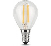 Лампа светодиодная GAUSS Шар filament шар 7w 550lm 2700к е14 led 105801107