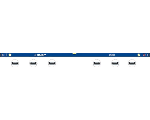 Уровень магнитный ЗУБР 34589-200_z01 усиленный 2000 мм профессионал-м