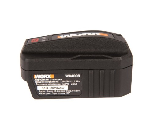 Адаптер USB для АКБ Worx POWERSHARE WA4009 20В [WA4009]