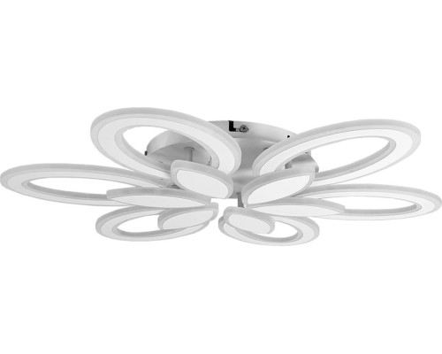 Светодиодная диммируемая люстра GLANZEN LED-0120-CAMELIA-white с пультом управления