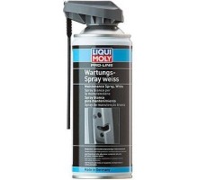 Грязеотталкивающая белая смазка LIQUI MOLY Pro-Line Wartungs-Spray weiss 0,4 л 7387 7387