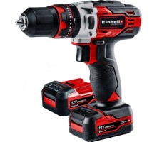 Дрель-шуруповерт аккумуляторная EINHELL TE-CD 12/1 Li-I (2x2,0Ah) ударная  4513890