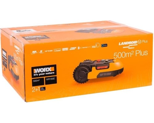 Газонокосилка роботизированная WORX Landroid M500 Plus WR165E [WR165E]