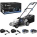 Газонокосилка аккумуляторная DEKO DKLM40V PRO [063-3008]