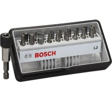 Набор бит BOSCH Extra Hard 18 шт Robust Line PH/PZ/T/S/HEX 25 мм + держатель [2607002568]