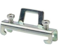 Ограничитель REXANT 12-2901 ( уп 100 шт ) на DIN-рейку, металл., 2 винта 12-2901