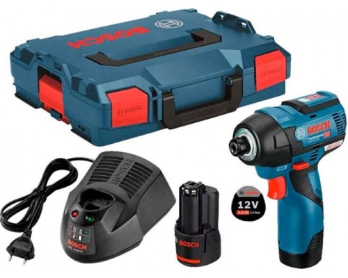 Гайковерт аккумуляторный BOSCH GDR 10,8 V-EC/ 12V-110 бесщеточный [06019E0005] 2х3,0Ач, кейс