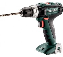 Дрель-шуруповерт аккумуляторная METABO PowerMaxx SB 12 ударная, без АКБ и ЗУ, Metaloc [601076840]